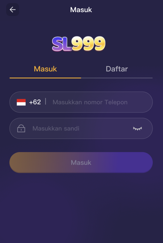 SL999 Masuk